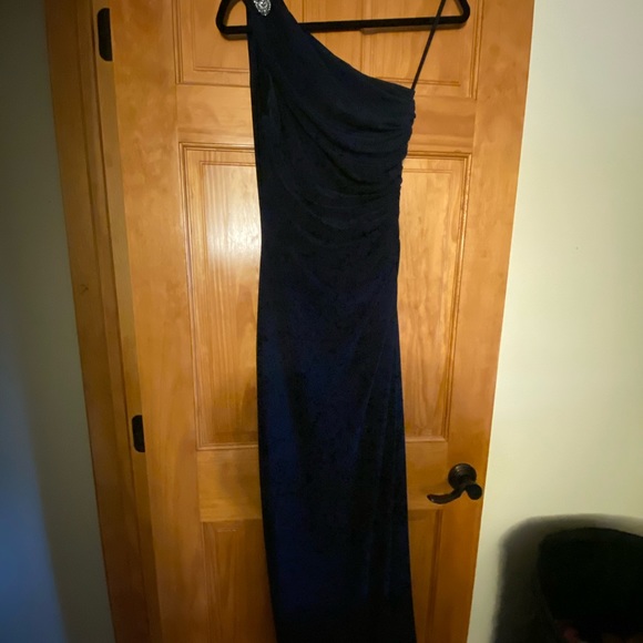 Lauren Ralph Lauren Dresses & Skirts - Lauren by Ralph Lauren Navy One Shoulder Dress
